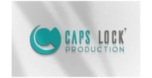 Caps Lock Production Logo