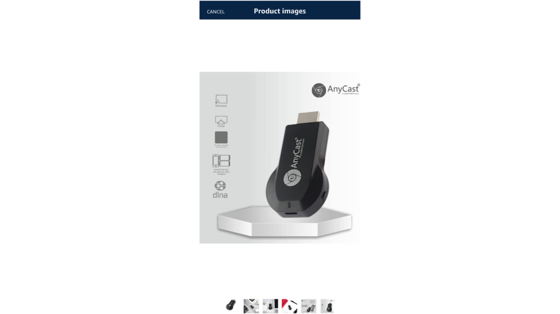 Anycast Wireless Display Receiver