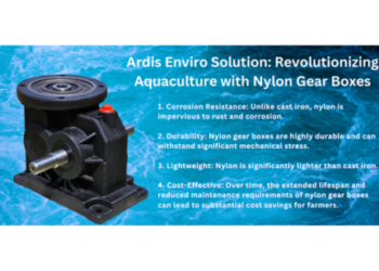 Revolutionizing Aquaculture: Ardis Enviro Solutions Launches Durable Nylon Gear Boxes