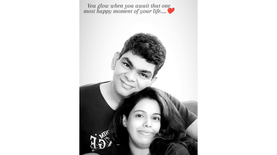 Gauri Kasebekar with her Husband