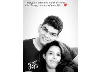 Gauri Kasebekar with her Husband