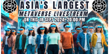 Asia's largest metaverse live stream