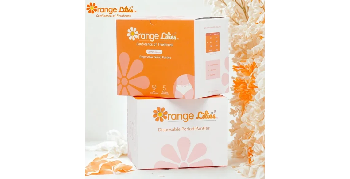 Orange Lilies period care