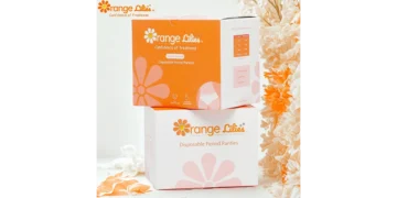 Orange Lilies period care